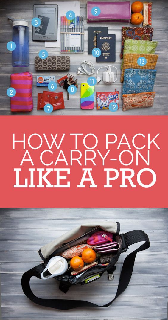 How to Pack A Carry-on Like A Pro